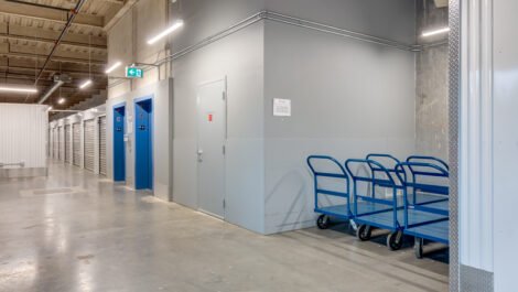 Entrance area of Mini Mall Storage Climate Control