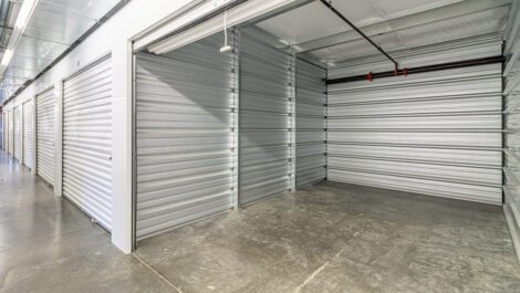 Inside Climate Control Storage Unit
