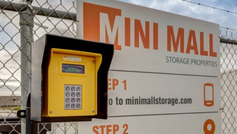 Mini Mall Storage Gate