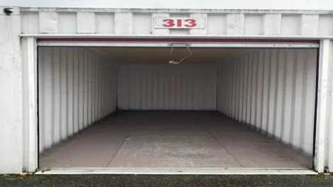 Large sized outdoor self storage unit