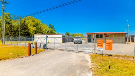fenced and gated storage facility