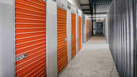 orange interior storage units