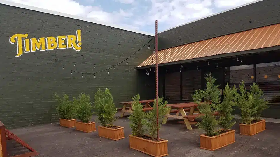 Timber restaurant in Johnson City